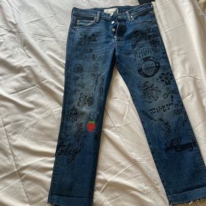 Brand new mother jeans